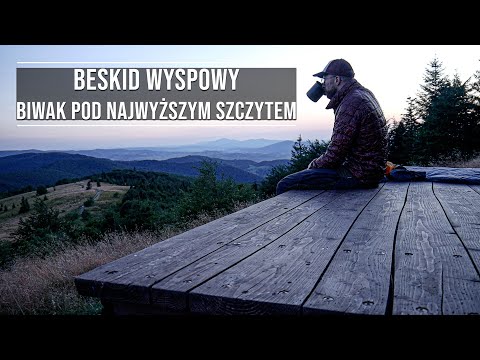 Campsite with a view of the Tatra Mountains - Mogielica - Beskid Wyspowy