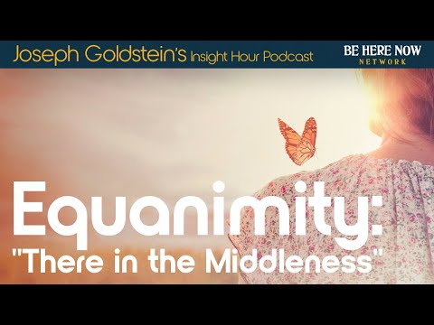 Equanimity: “There in the Middleness” with Joseph Goldstein – Insight Hour Podcast Ep. 182
