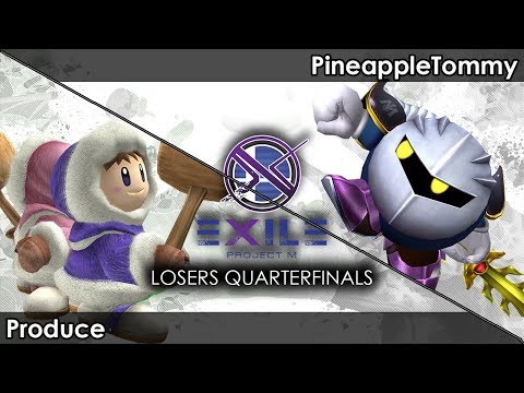 Project M: Produce (Ice Climbers) V SMT | PineappleTommy (Meta Knight) - Exile 147 SSBPM