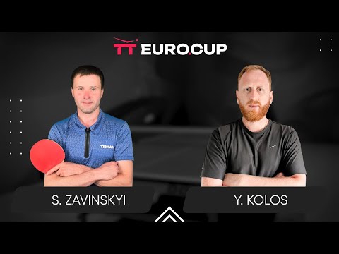 18:00 Serhii Zavinskyi - Yurii Kolos 08.04.2024 TT Euro.Cup Ukraine Professional. TABLE 3