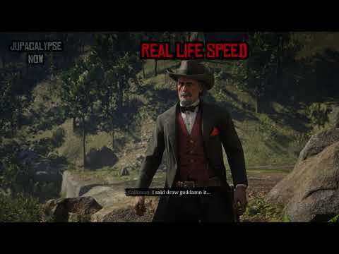 Deadeye Moment in Real-Time Visual Comparison (Duel with Calloway) - Red Dead Redemption 2