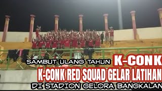 Download lagu AKSI K-CONK RED SQUAD DI STADION GELORA BANGKALAN mp3
