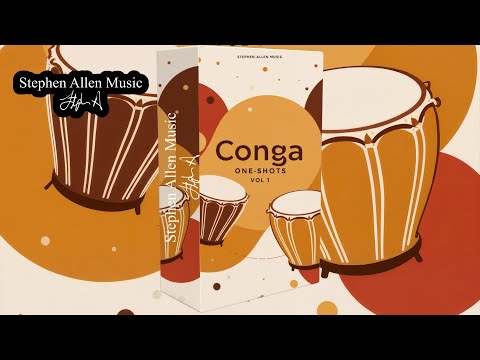 Stephen Allen Music   Conga One Shots Vol  1 | One Shot Drums Sample Pack