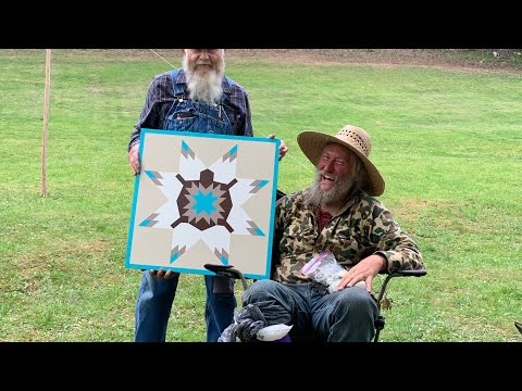 Turtle Barn Quilt #Mountain Man #Cherokee : Video #20