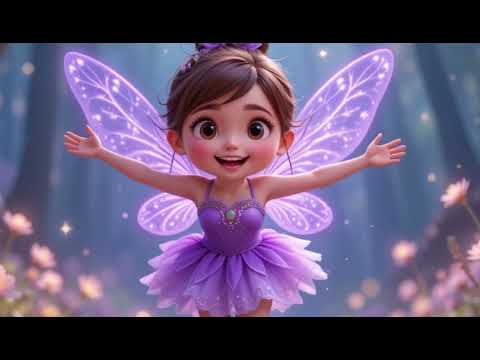 Baby Fairy Dances Under the Stars ✨🧚 | Magical Lullaby Nursery Rhyme for Kids 2025