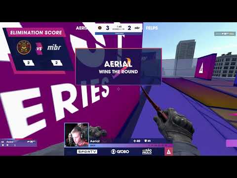 BLAST PRO SERIES SÃO PAULO LIQUID VS ENCE | FELPS VS AERIAL M4 DUEL | CSGO 2019