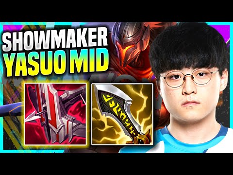 SHOWMAKER IS SO CLEAN WITH YASUO! - DWG ShowMaker Plays Yasuo Mid vs Galio! | Preseason 11