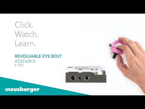 E 1272 revolvable eye bolt