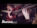 Josh Martin of Little Tybee - "Glitch Tapping" on his Ibanez SIX28FDBG