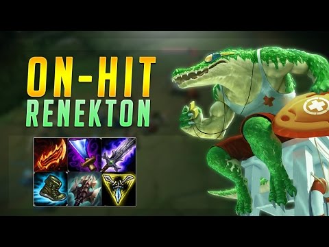 GUINSOO'S RAGEBLADE ON-HIT RENEKTON! TOO MUCH DAMAGE! - Troll Builds That Work! #6