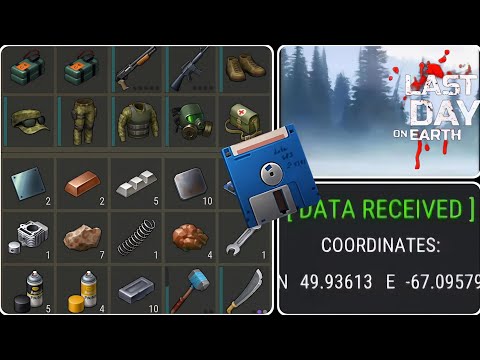 LDoE; N 49.93613  E -67.09579 Event; Floppy Disk 💾 in Last Day on Earth, Survival