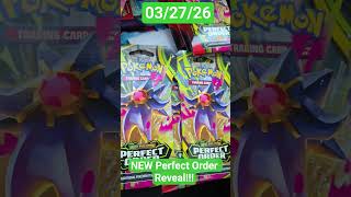 NEW  MEGA Evolution-Perfect Order  RIPS!!!!!!