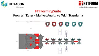[NETFORM] FTI FormingSuite ile Progresif Şekillendirme Kalıp Maliyeti 