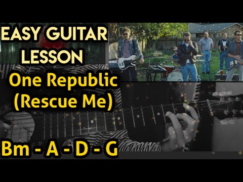 OneRepublic - Rescue Me | Easy Beginner Guitar Lesson | Guitar Chords | New Song |