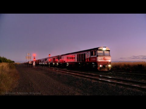 7MP9 SCT Mixed Freight With Steel Wagons (15/1/2022) - PoathTV Australian Trains & Railways