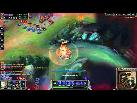 Riven vs Darius: Late game