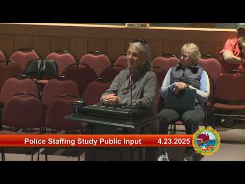 04/23/2025 - Police Staffing Study Public Meeting 