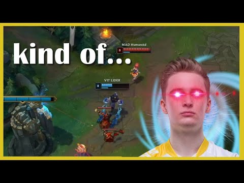 MAD Humanoid performs a HUGE OUTPLAY!!! (or maybe not)