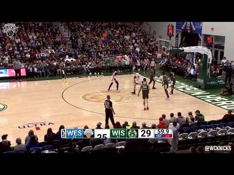 Nuni Omot Adds 16 Points off the Knicks Bench