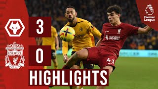 HIGHLIGHTS: Wolves 3-0 Liverpool | Defeat for Reds at Molineux