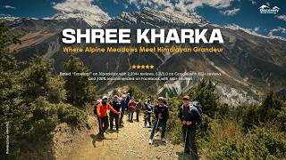 Shree Kharka, a peaceful stop with views of towering peaks