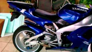preview picture of video 'yamaha R1 bez tlumika'