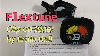 Video thumbnail for Review Flextune - Clip on tuner by Ernie Ball by katabmalang