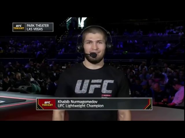 Cara mengucapkan nama Khabib Nurmagomedov dengan benar