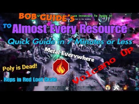 Ark Genesis DLC: Bob's Resource Guide To (Almost) Every Resource in 7 minutes or less