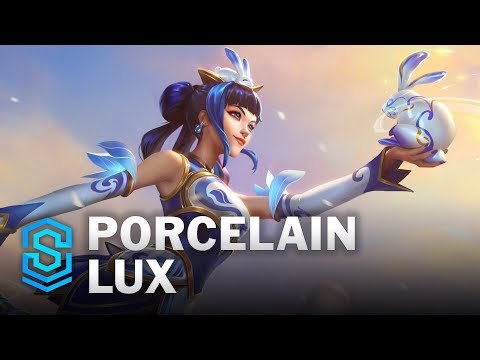 Porcelain Lux Skin Spotlight - League of Legends