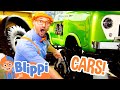 Blippi Colors A Car In Real Life Educational Videos For Toddlers