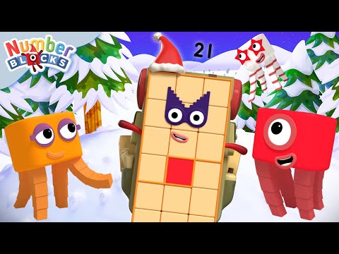Number Magic Sums Quiz for preschool 🎅🎄 | Christmas special / Episode 2 | Numberblocks