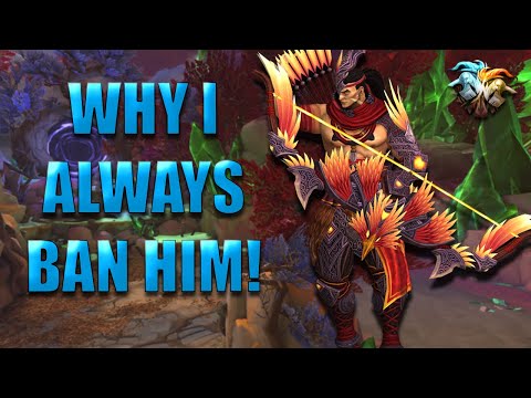 THIS IS WHY I ALWAYS BAN HOU YI! - Grandmasters Ranked Duel - SMITE