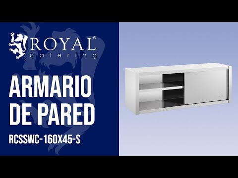 vídeo - Armario de pared - 160 x 45 cm