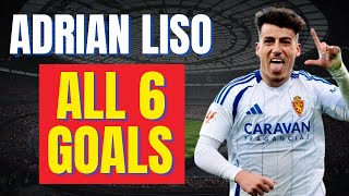 Download lagu Adrian Liso - ALL 6 GOALS FOR REAL ZARAGOZA | Skills & Highlights mp3