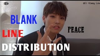 SF9 - Blank (빈칸) | Line Distribution