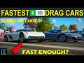 *2021 UPDATED* TOP 25 X999 FASTEST Drag Cars In Forza Horizon 4 W/ Tunes! Is The Jesko Fast Enough?