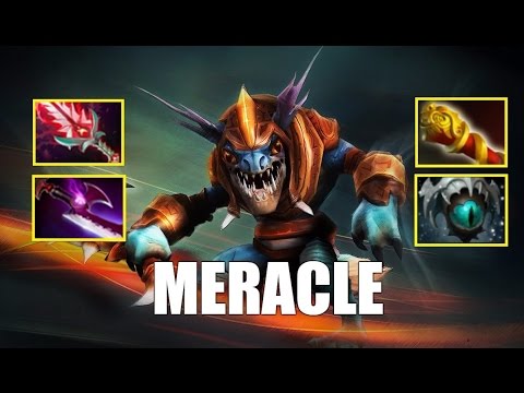 Meracle - Slark with Eye of Skadi and Monkey King Bar - 7600 MMR