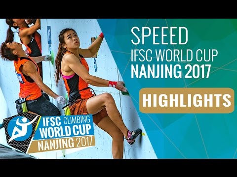 IFSC Climbing World Cup Nanjing 2017 - New Speed World Records