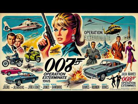 008 Operation Exterminate (1965) | Action Drama | Full Movies in English