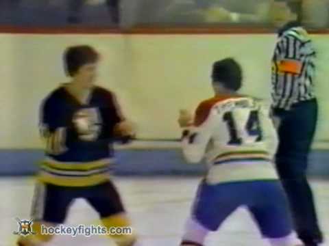 Bobby Schmautz vs Mario Tremblay May 23, 1978