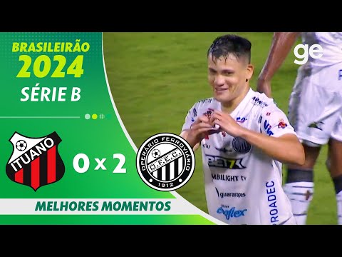 Gols e lances de Ituano x Operário