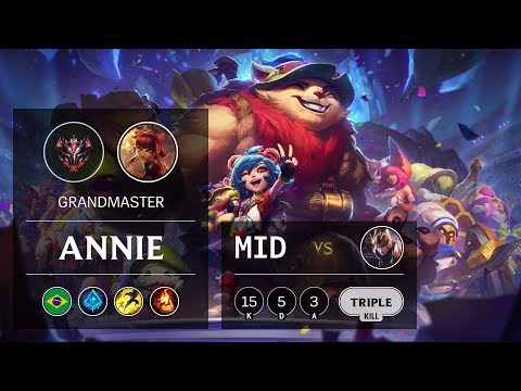 Annie Mid vs Quinn - BR Grandmaster Patch 9.23