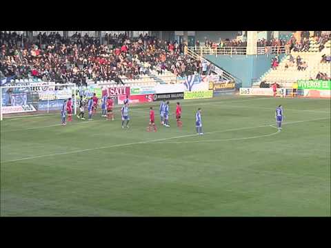 La Liga | Gol de Caneda (0-1) en el SD Ponferradina - CD Mirandés | 09-12-2012 | J17