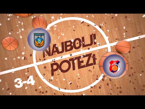 NAJBOLJI POTEZI - 06. KOLO ( KK PARAĆIN - KK ĆUPRIJA ) 3-4