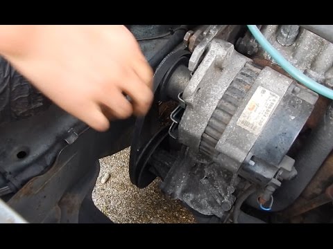 VW GOLF 2 KEILRIEMEN WECHSELN TUTORIAL ANLEITUNG