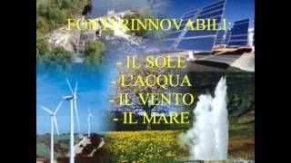 LE FONTI DI ENERGIA