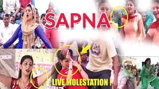 Sapna Choudhary Molestation Unexpected Moments in 