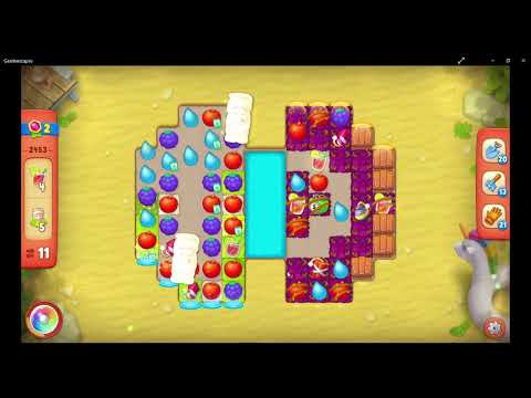 Gardenscapes Level 2453 - No Boosters