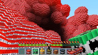 Minecraft but theres Custom TNT